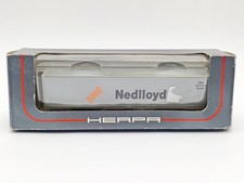 Herpa 7537 Container Auflieger für LKW 1:87 H0 "Nedlloyd KNLU NL440" Grau