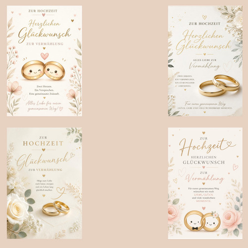 Personalisierte hochzeitskarte - personalisierte,
