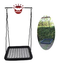 WEHNCKE Netzschaukel Kinderschaukel Gitterschaukel Tellerschaukel Gartenschaukel