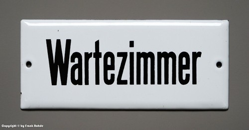 Emailschild wartezimmer - emailschild,