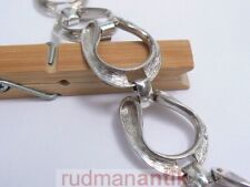 ausergewöhnliches ARMBAND SILBER 835 DESIGN 60er Jahre FORM HUFEISEN - punziert