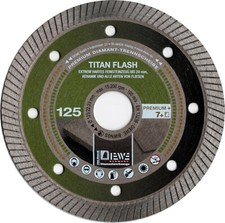 Diamant-Trennscheibe Diewe® Titan Flash, 115mm - 300mm, Feinsteinzeug, Keramik,