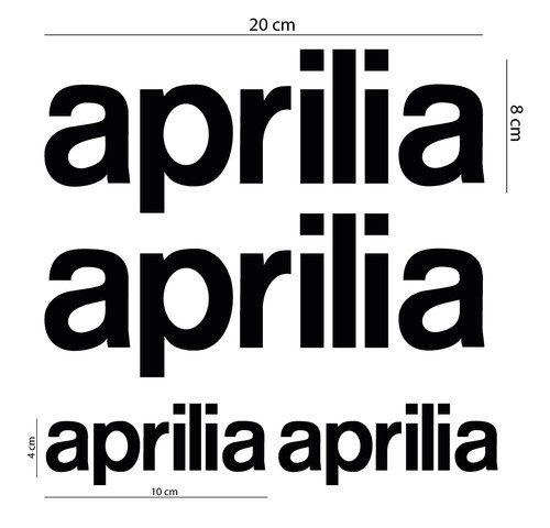 Aprilia moto stickers - fe,