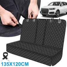 Autositzbezug Hundedecke für Haustiere Katzen Auto SUV Rückbank Schondecke Groß