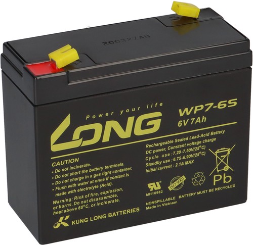 Kung long akku wp7 7ah - long,