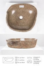WOHNFREUDEN Steinwaschbecken