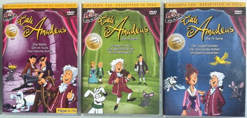 Little amadeus dvds - 3,