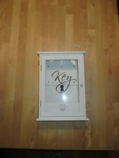 Schlüsselkasten Key Cabinet weiss Holz Shabby Chic Landhausstyle