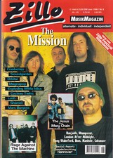 ZILLO MusikMagazin Nr. 6 Juni 1996 - The Mission, Rage Against The Machine