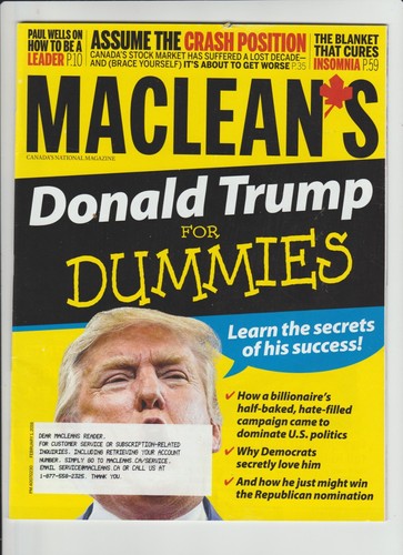 Maclean magazine feb 2016 - maclean's,