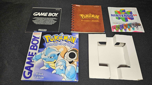 Pokemon blaue edition - blaue, |