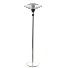 2100W 225cm Halogen-Heizstrahler Terrassenheizer Heizpilz Ø 60cm B-Ware