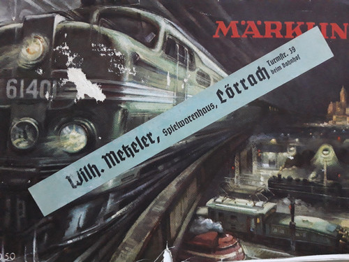 Märklin katalog 1950 mit - märklin,