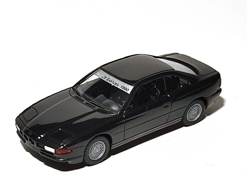 Bmw 850i coupé schwarz herpa - bmw,