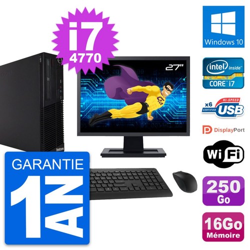 Lenovo m73 sff - lenovo, 27"