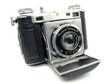 Certo Super Dollina Messucherkamera mit Cassar 1:2.9 f=5cm Compur Klappkamera