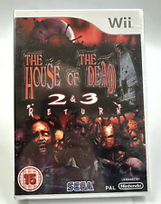 Nintendo Wii The House Of The Dead 2 & 3 Return, Neu und Sealed