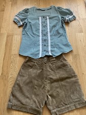 Kurze Trachtenlederhose Damen