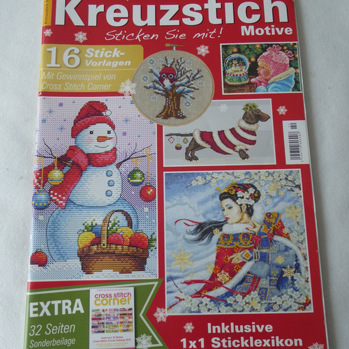 Stickvorlagenheft kreuzstich - stickvorlagenheft,