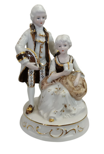 Vintage rokoko barock figur - vintage,