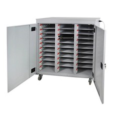 Laptopwagen Notebook-Wagen Tabletwagen Rollwagen 30 Fächer 1250x1310x500 mm