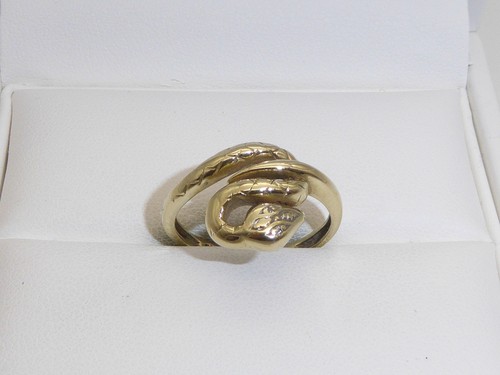 585 gold ring 14k gelbgold - 585,