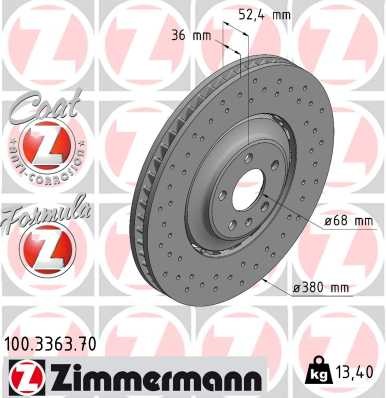 Zimmermann 100 3363 - zimmermann, 100.3363.70