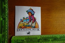Alter Aufkleber Comic Cool Film Video Kino Schuhe DER KLEINE MUCK