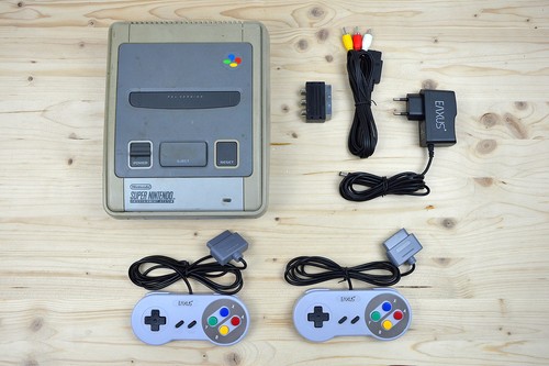 Snes super nintendo konsole - -,
