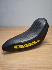 Retro Vintage Fahrradteile Neu in OVP NOS Cross 12 schwarz Sattel