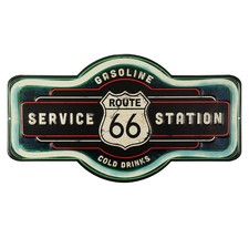Blechschild cm route - 58,
