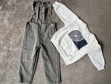 Zara Latzhose Jeans Gr. 110