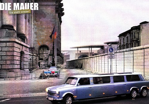 Stand die berliner mauer - wo,