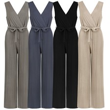 Damen Overall Jumpsuit lange