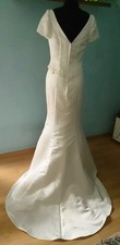 Brautkleid, Standesamtkleid in ivory gr. 36 - 38 neu G-B-1