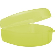 wellsamed Zahnspangendose Spangendose Dentobox gelb 1 Stück