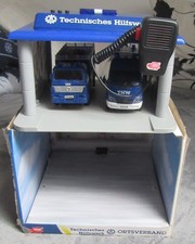 Dickie - THW - Einsatzzentrale mit Fahrzeugen - Siehe Fotos 