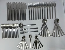 New York by Georg Jensen Edelstahl Besteck-Set 64-Teilig #K7
