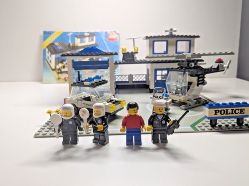 Lego town polizeistation - lego, town: