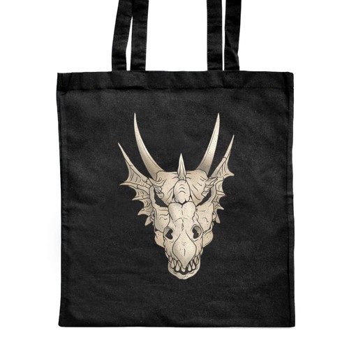 Shopper tasche dragon skull - shopper, skull'