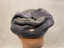 1977 NVA Berufs Unteroffizier Gr. 58 Bäfo Pelzmütze Winter Feldmütze Soldat RAR