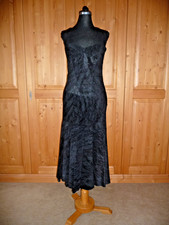 Wildleder-Abendkleid,  Gr.40, Ballkleid, Cocktailkleid, Petticoatkleid Tanzkleid
