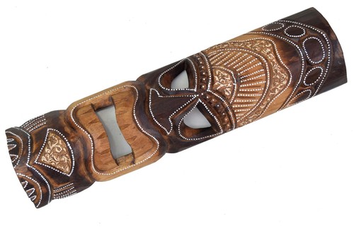Tik tribal wandmaske - tribal, 50cm
