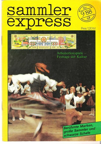 Briefmarken zeitung sammler - briefmarken,