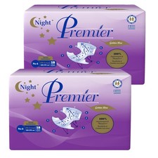 Inkontinenzwindeln PremierSlip Golden Line Night für Erwachsene Größe M/L/XL/XXL