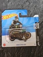 Honda CB 750 Café in grün    von Hot Wheels  - Modellmotorrad (K15)