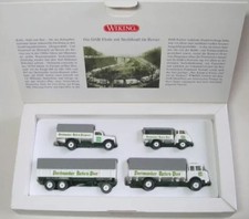 WIKING, Set von 3 LKW mit
