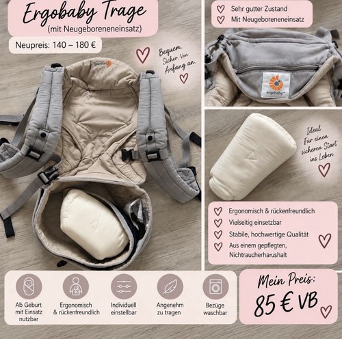 Ergobaby babytrage inkl - ergobaby,