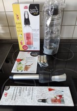 iSi Twist'n Sparkle Starterset, 950 ml, Wassersprudler für Sprudelwasser