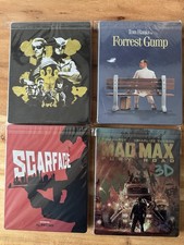 Blu Ray Steelbook Sammlung - Watchmen, Mad Max, Scarface, Forrest Gump